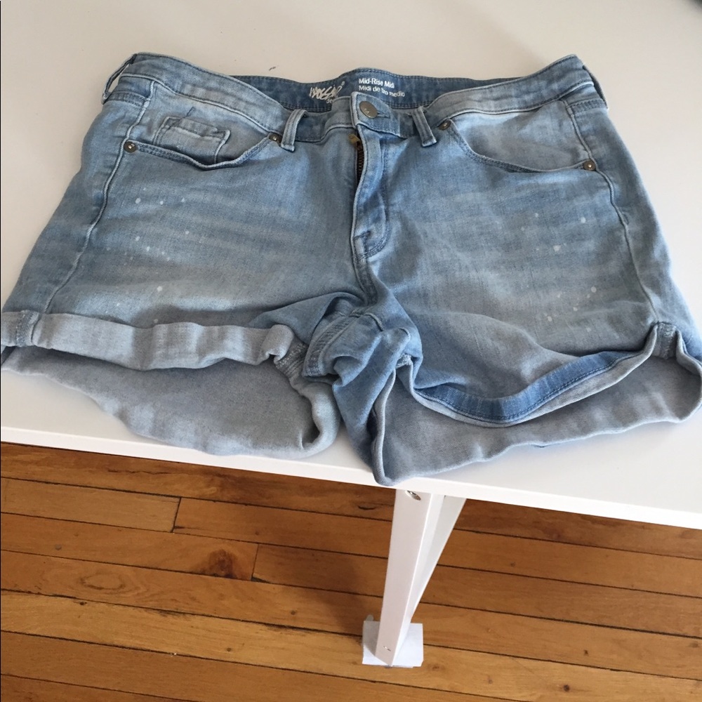 Demin shorts Mossimo mid-Rise midi size 10