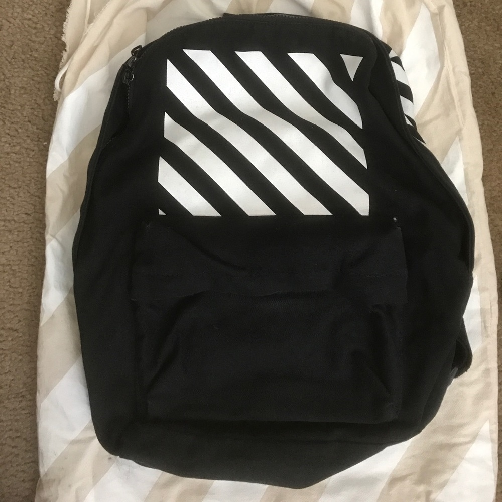 OFF WHITE book bag
