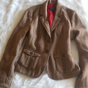 Houndstooth Blazer by American Eagle size XL