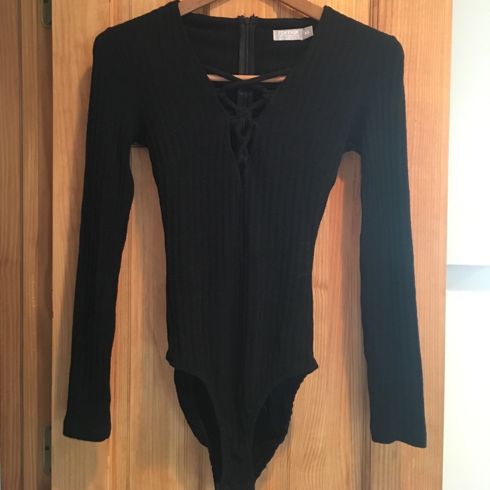 LF Lace Up Bodysuit