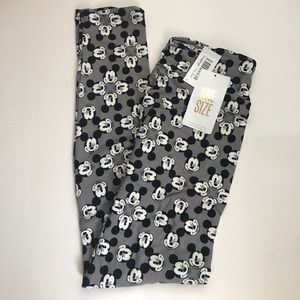 Lularoe Disney Mickey Mouse OS Leggings NWT
