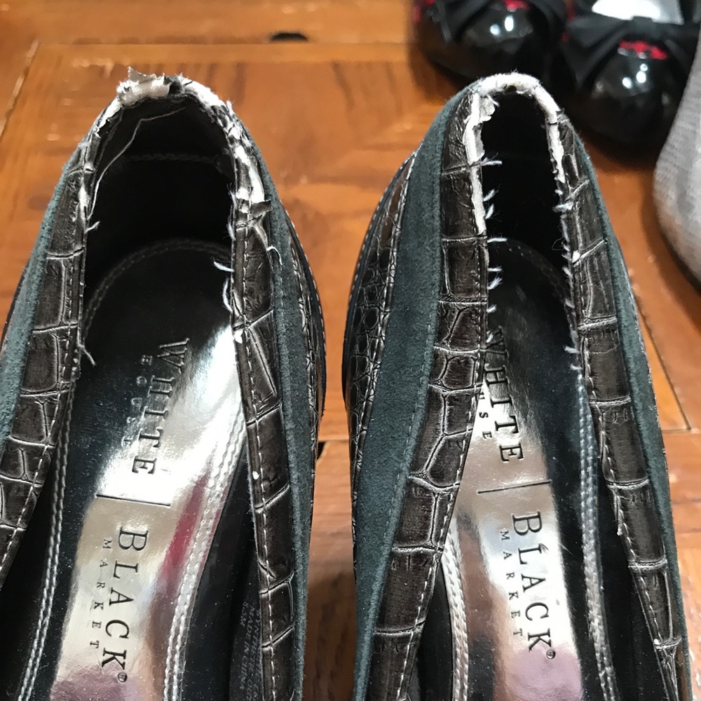 WHBM high heeled stiletto pumps used - Picture 5 of 8