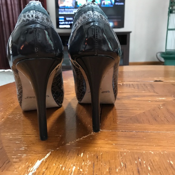 WHBM high heeled stiletto pumps used - Picture 3 of 8