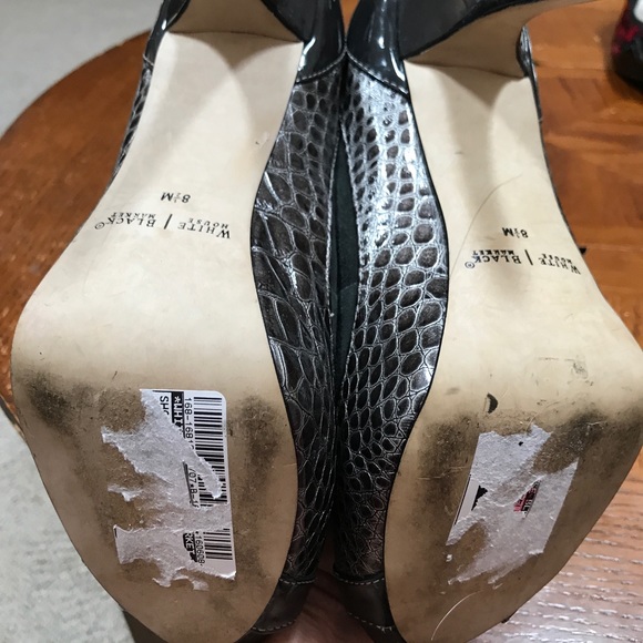 WHBM high heeled stiletto pumps used - Picture 6 of 8