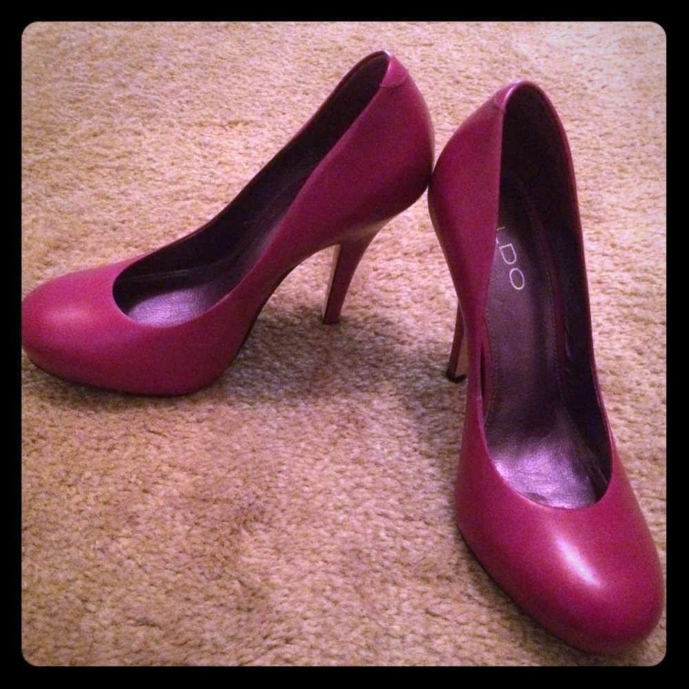 ALDO - Gorgeous pink heels: Size 7