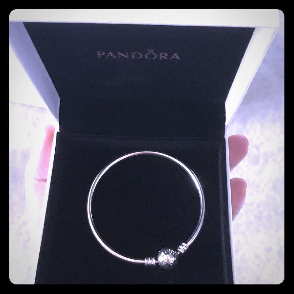 Sterling silver pandora bracelet
