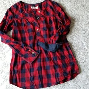 Hanna Andersson plaid top