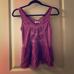 Kimchi Blue Ruffle Tank Top