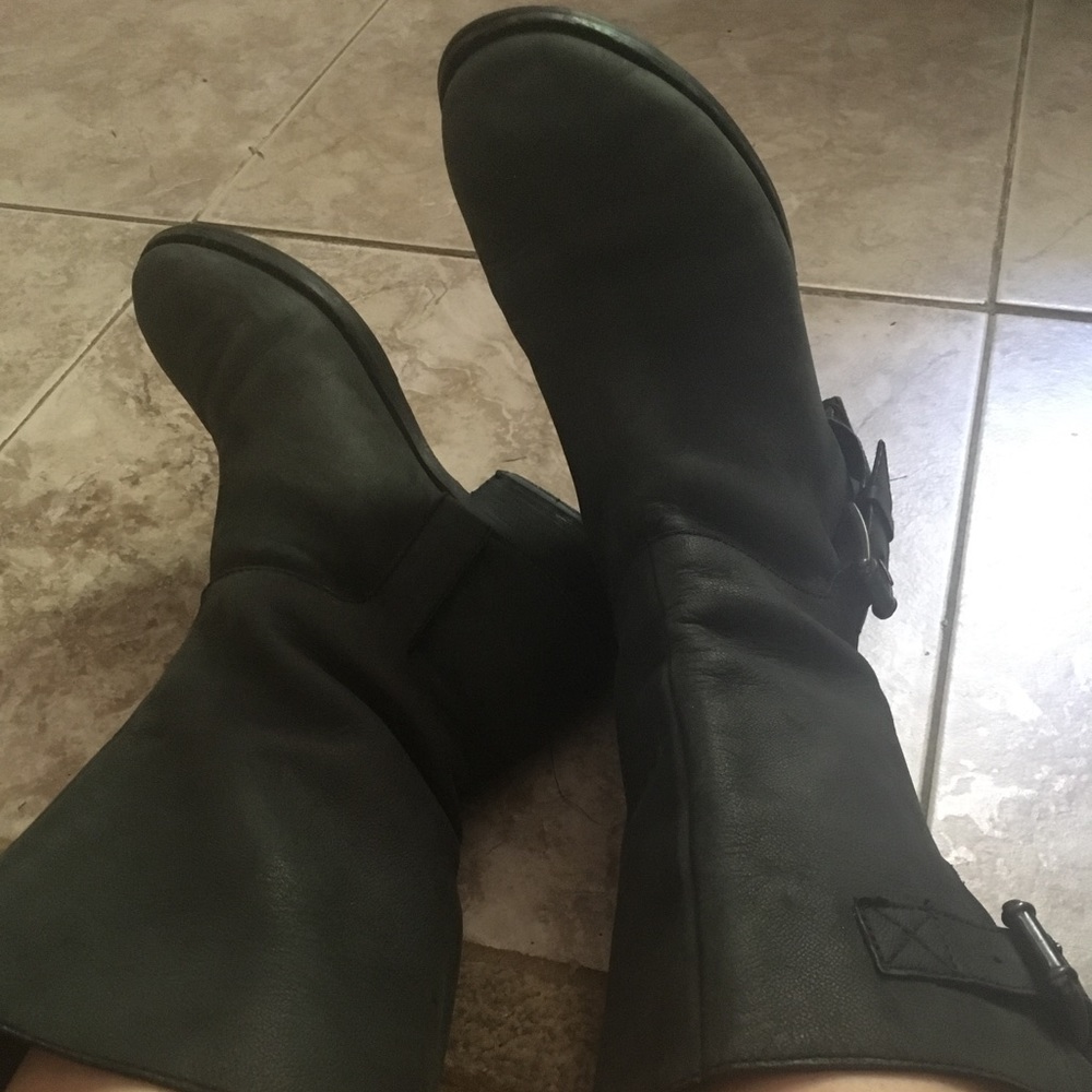 Cole haan Nike air mid calf boots