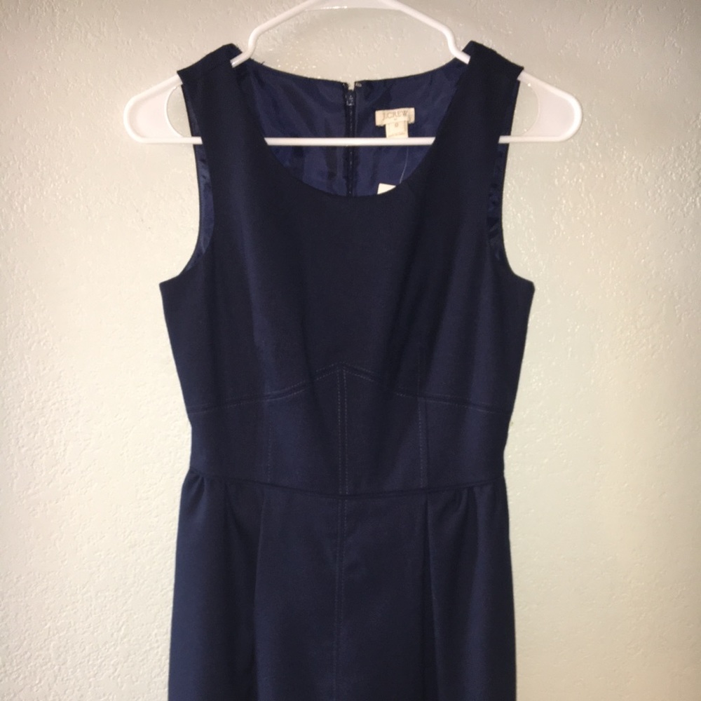 J Crew Navy Dress - NWT