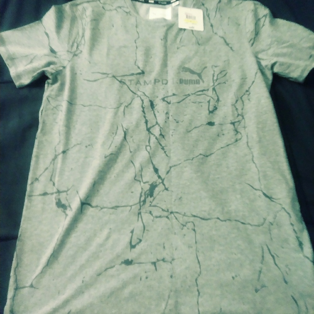 Puma STAMPD athletic t-shirt short sleeves size M