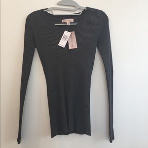 Philosophy form-fitting sweater