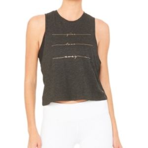 ALO YOGA Flowy Tank with Rosegold