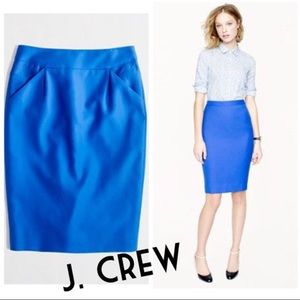 J Crew - The Pencil Skirt with POCKETS!