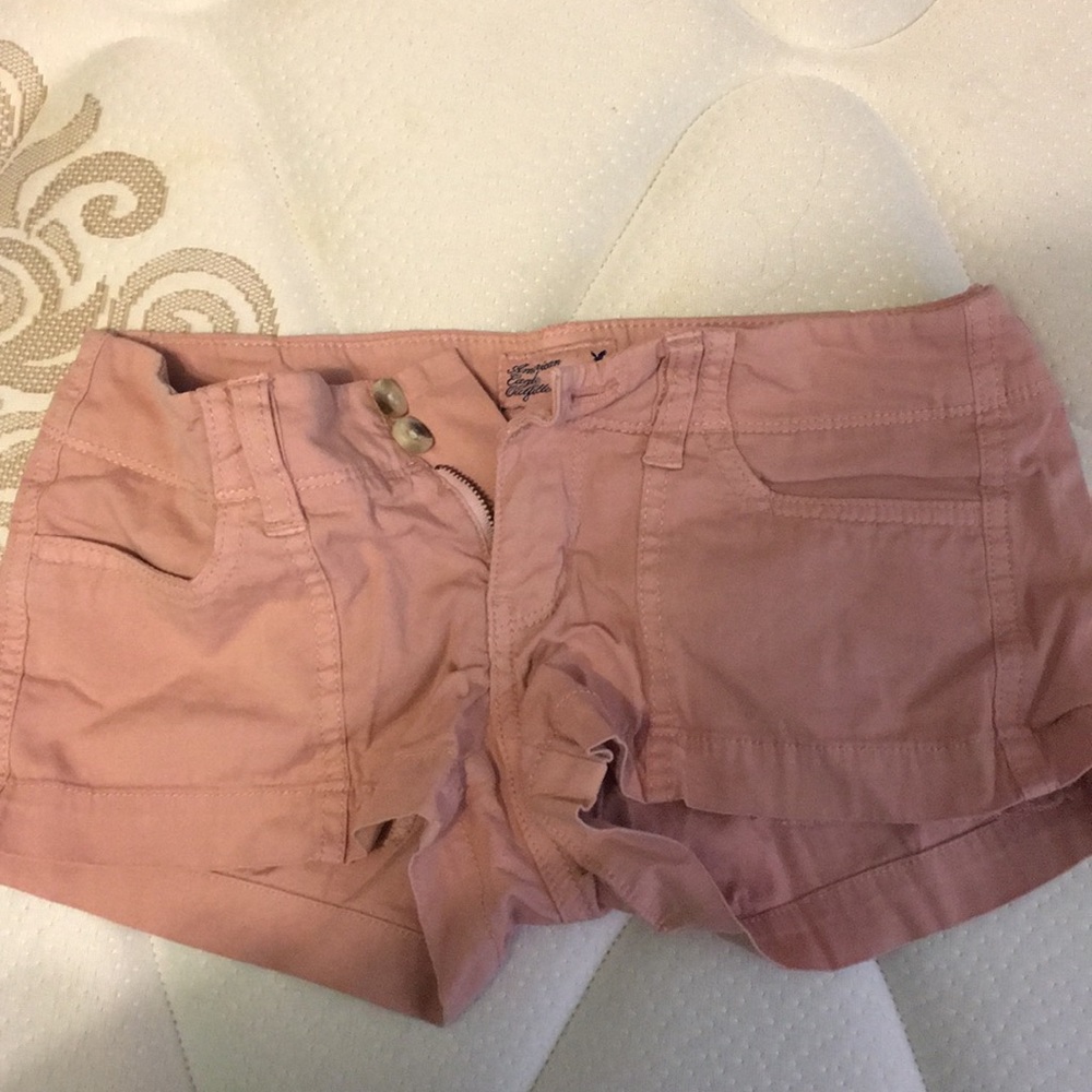 Size 00 pink American Eagle shorts