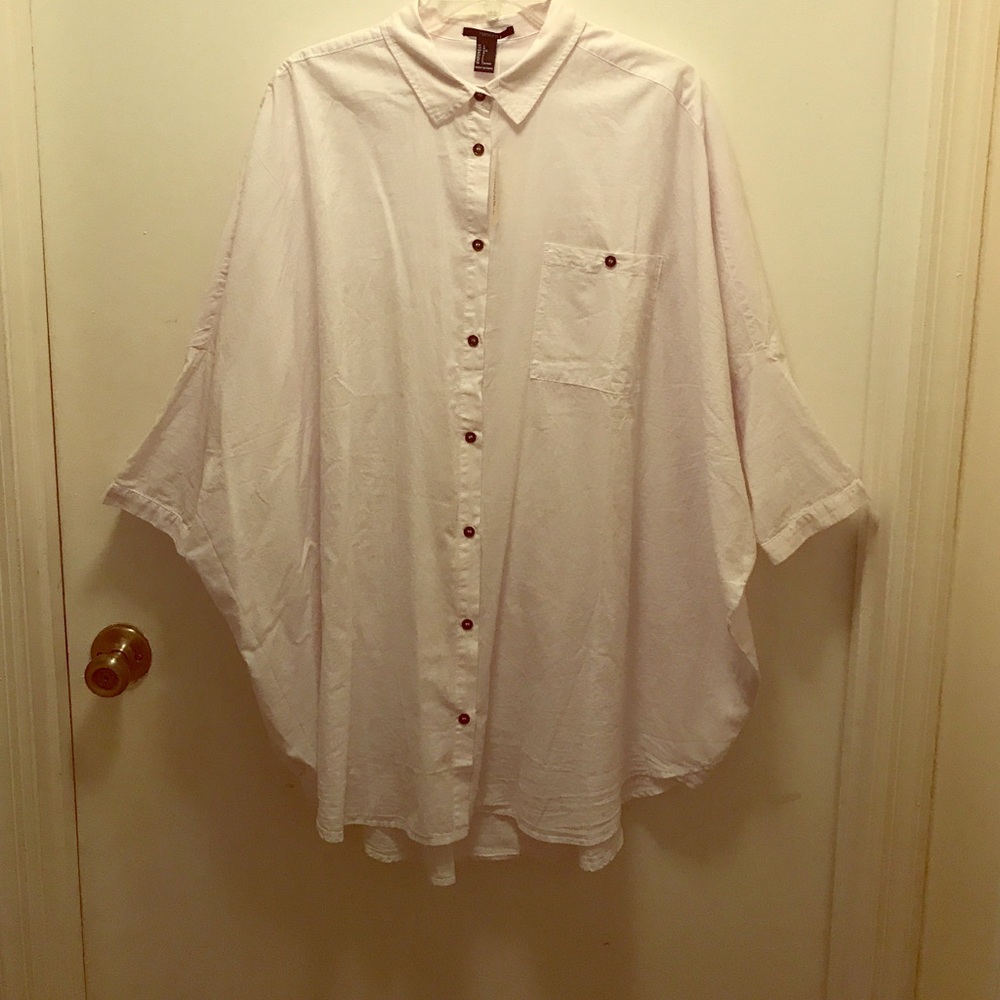 Forever 21 over sized button down