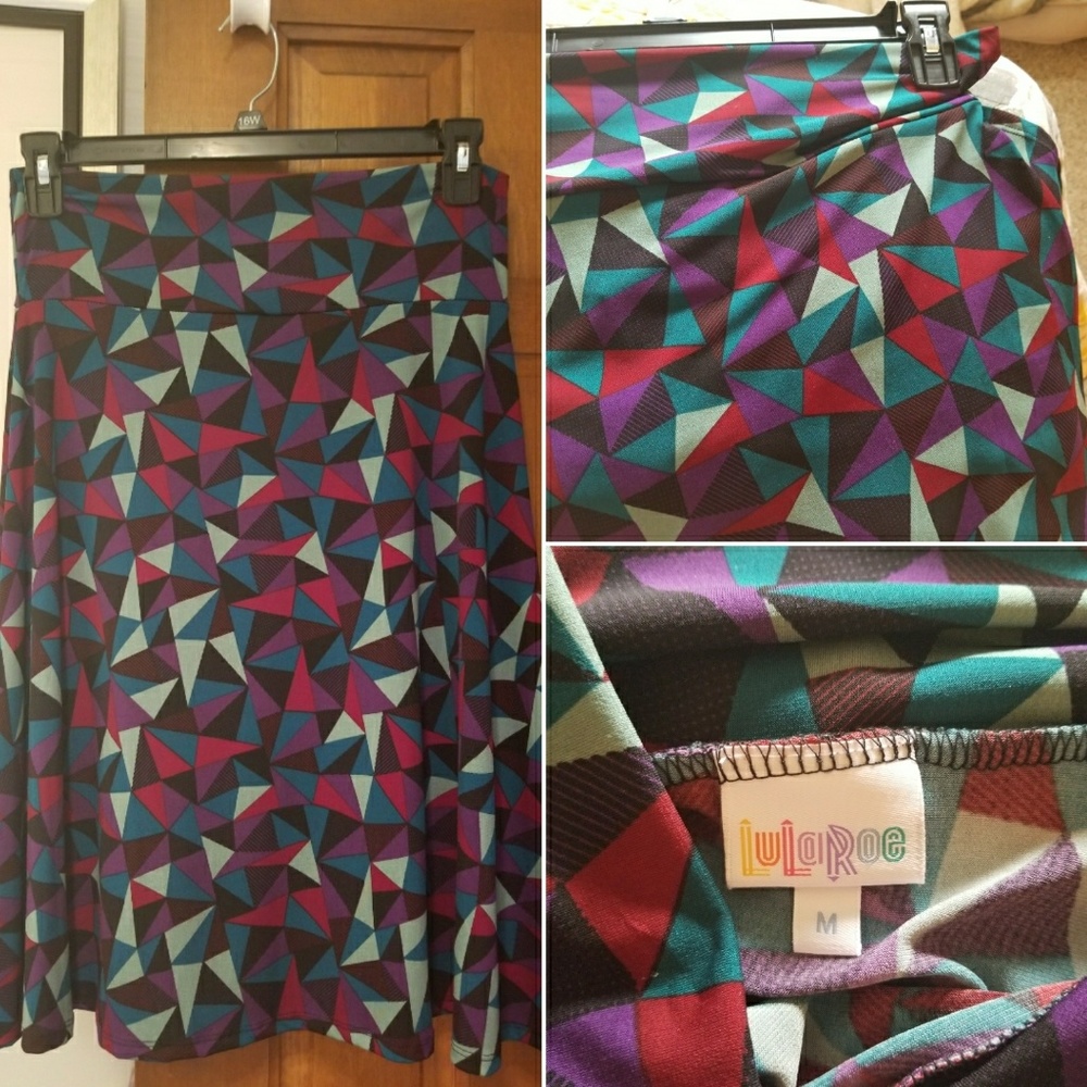 Lularoe Azure Skirt EUC size medium
