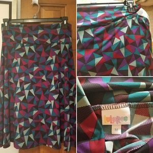Lularoe Azure Skirt EUC size medium