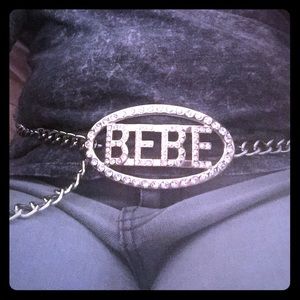 BEBE CHAIN BELT
