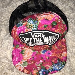 Floral Vans Hat