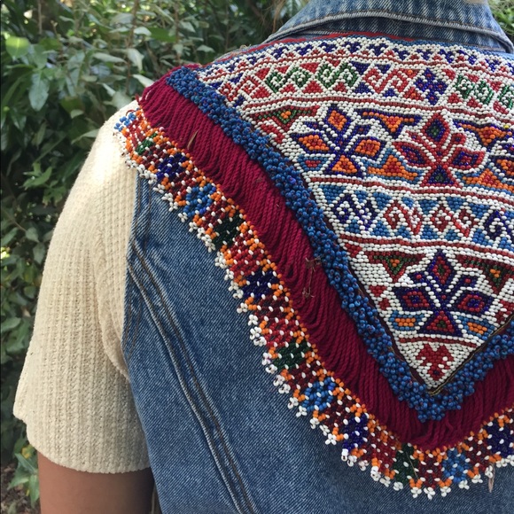 Vintage jean vest - Picture 7 of 7