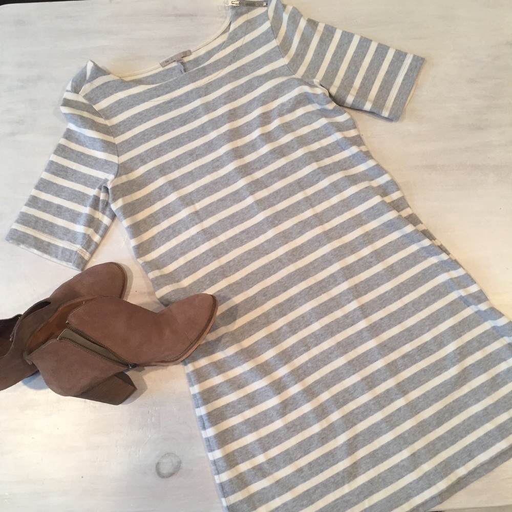 Gap striped knit dress