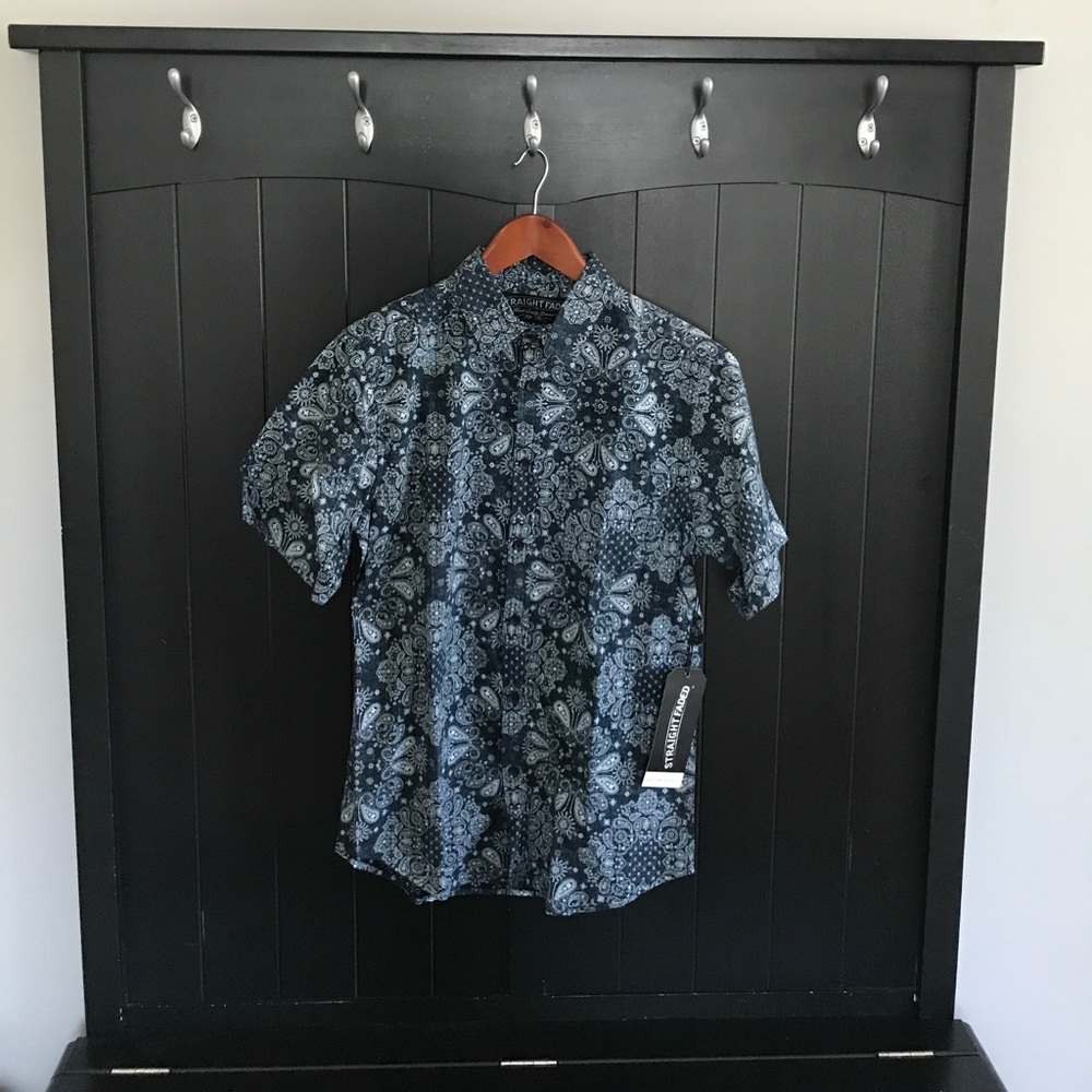 Paisley button down