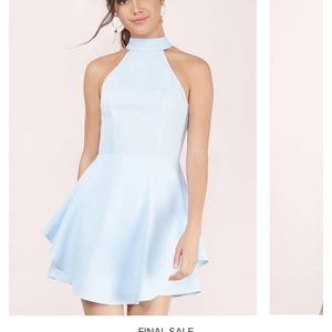 Blue homecoming dress