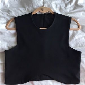 Black Crop Top