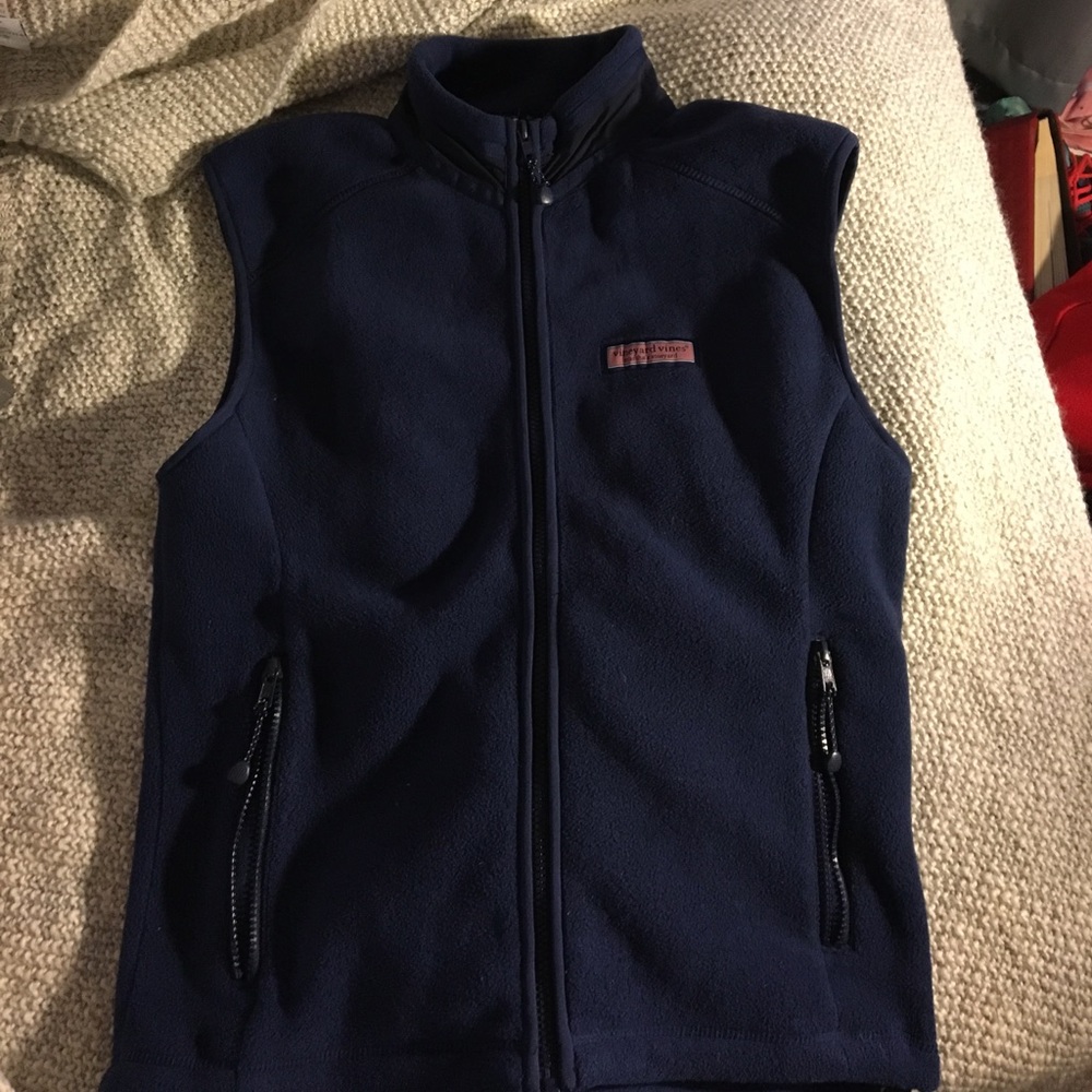 Navy vineyard vines vest