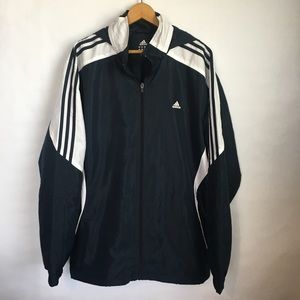 Adidas 3 Stripe Windbreaker