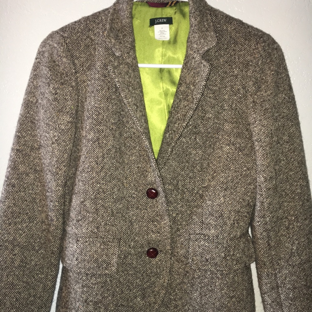 Gorgeous J. Crew Tweed Blazer - Size 0