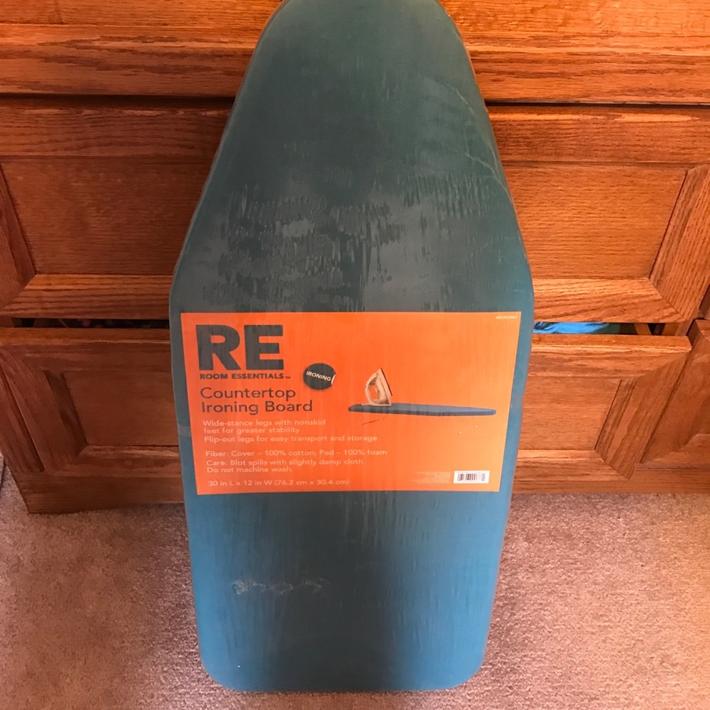 Brand new countertop ironing board