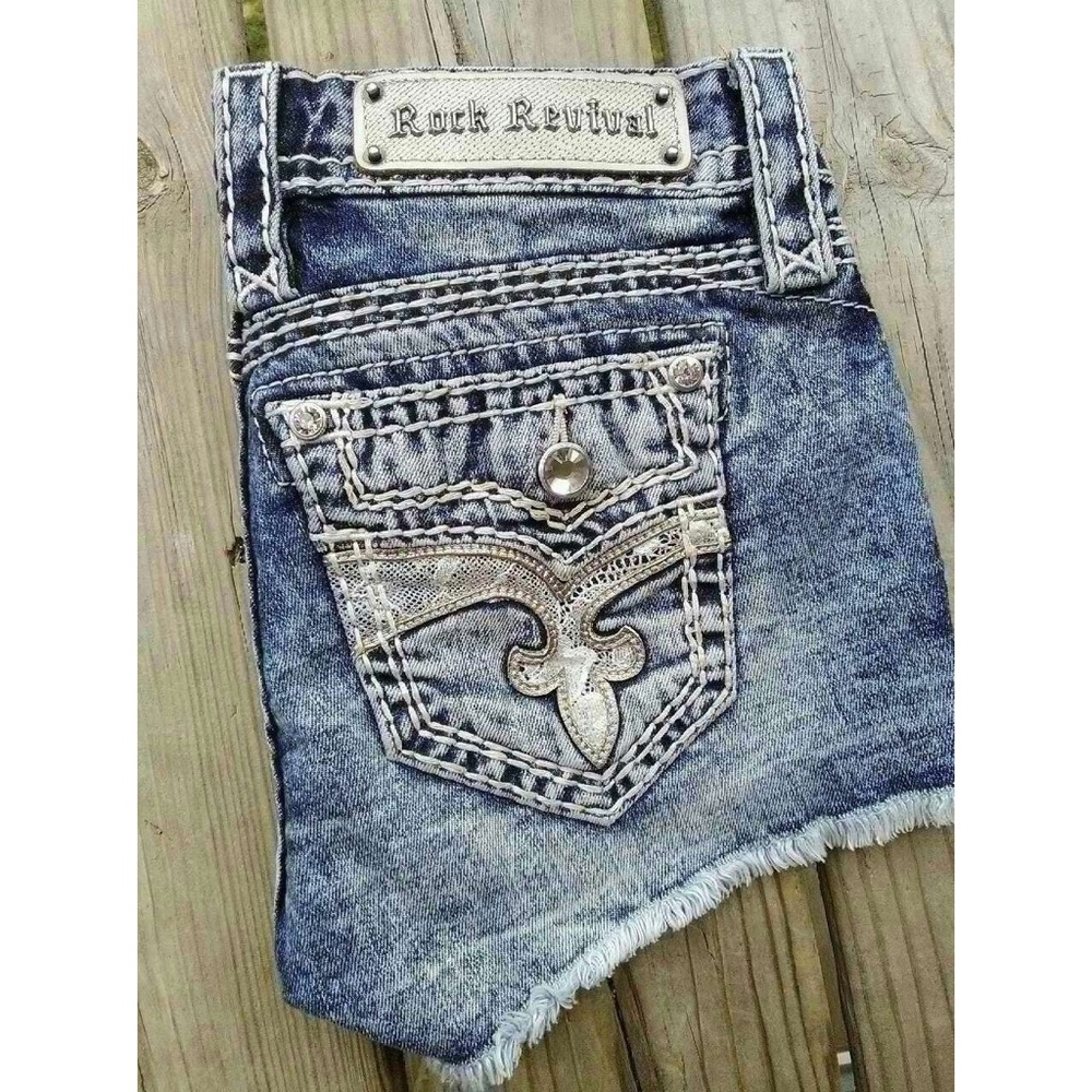 Rock Revival denim shorts size 25