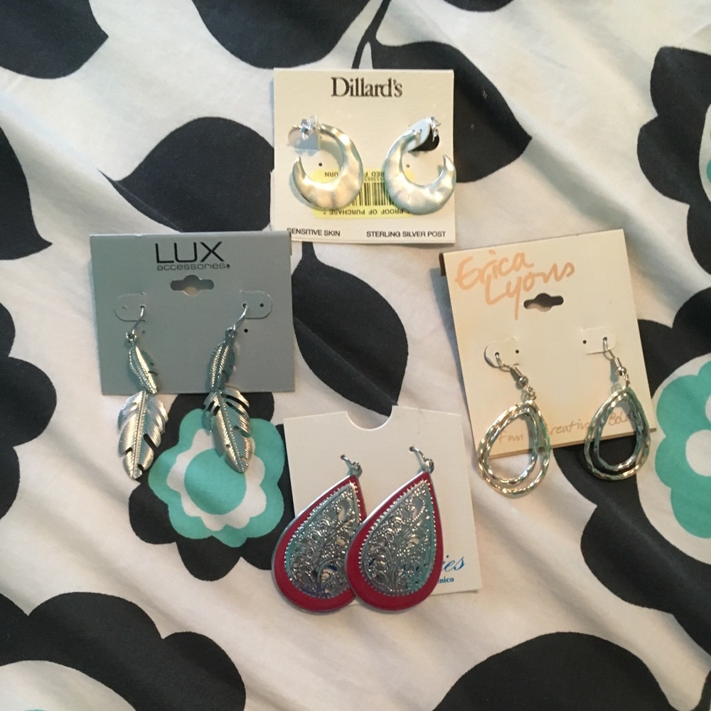 AWESOME Silver Earring Bundle