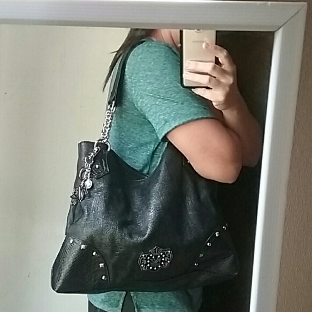 Black kathy van Zeeland purse