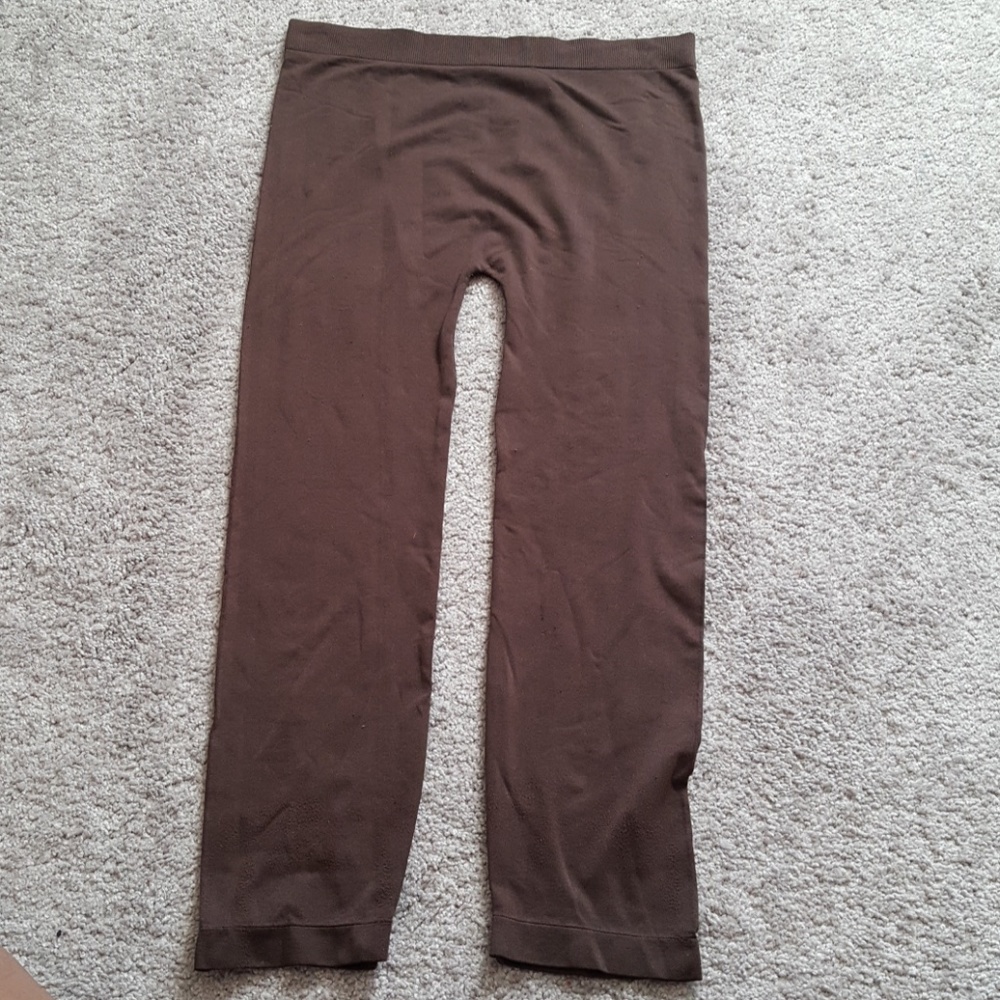Brown tights/leggings Sz 1X/2X