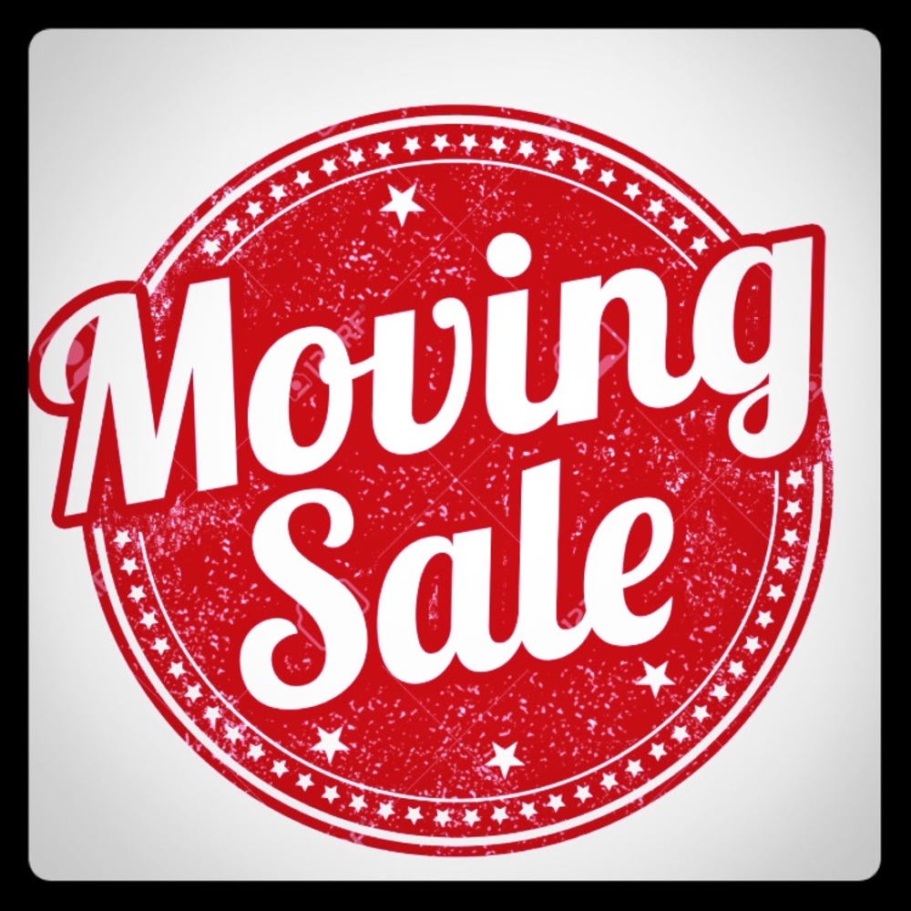 Moving sale