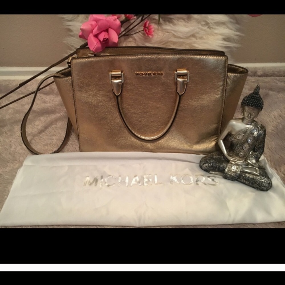 Micheal kors Large gold Selma