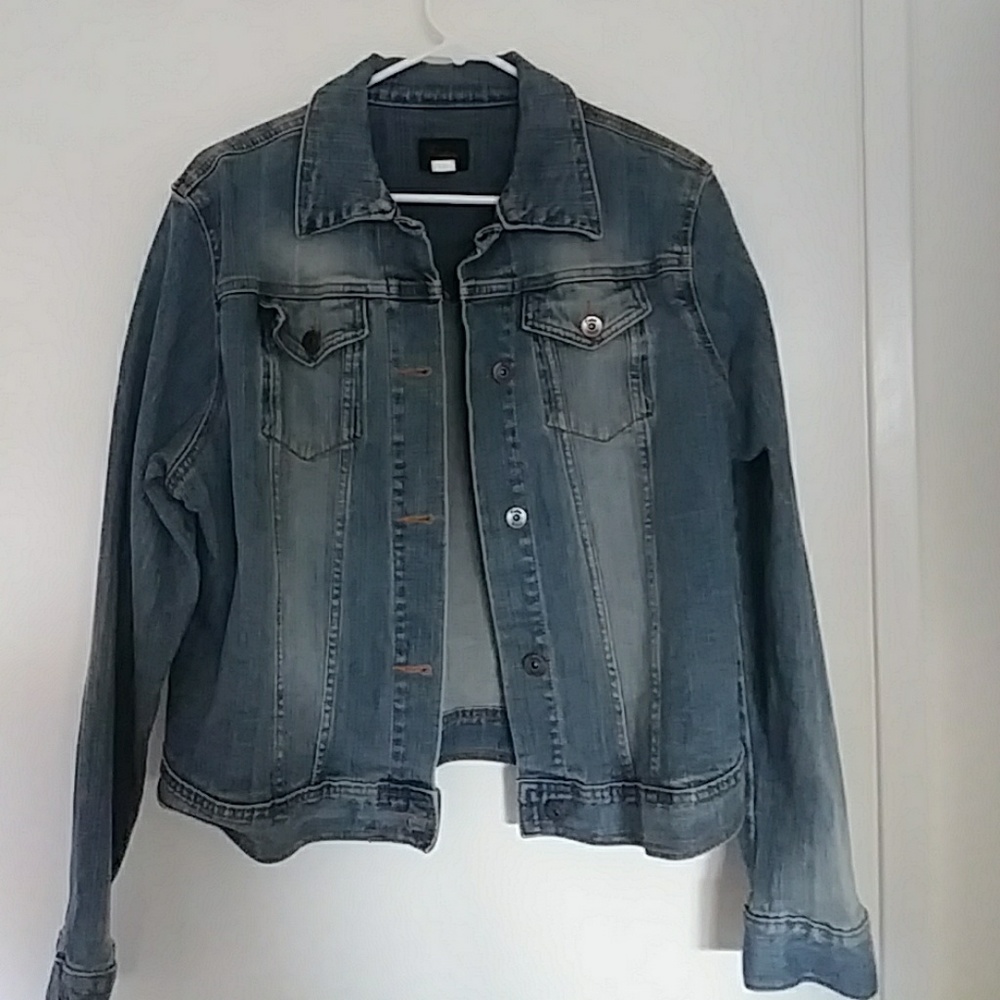 Riders Faded Look Jean Jacket