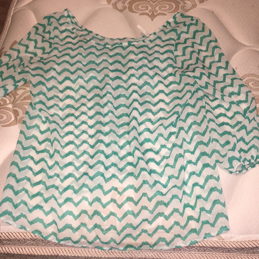 Chevron blouse