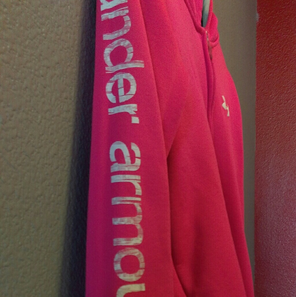Under armor pink jacket