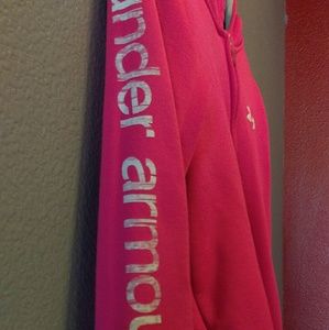 Under armor pink jacket