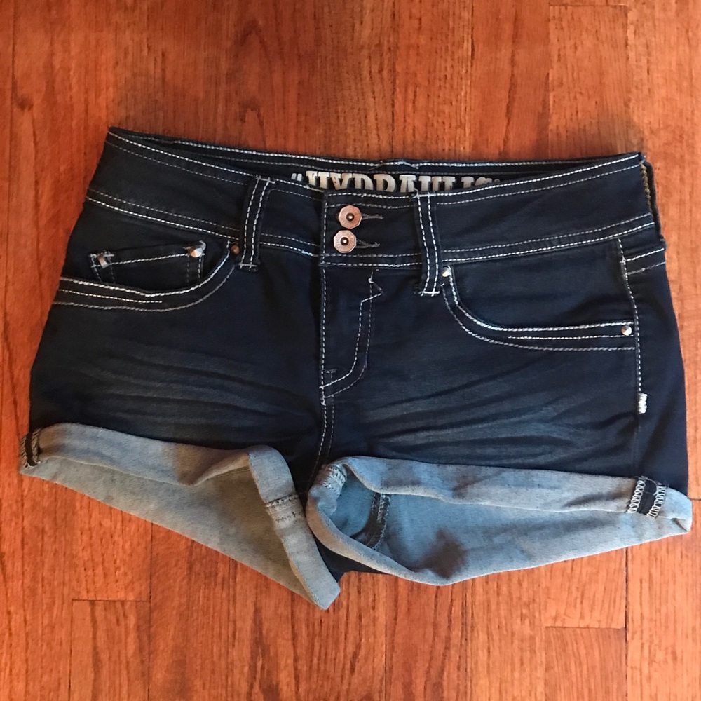 High Waisted Jean Shorts