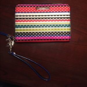 Stella & Dot Chelsea Tech Wallet- Crazy Stripe
