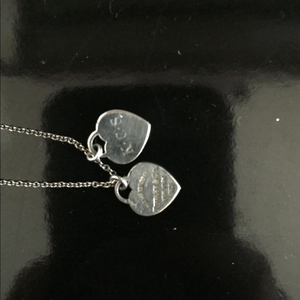 Tiffany and co. Heart pendent necklace