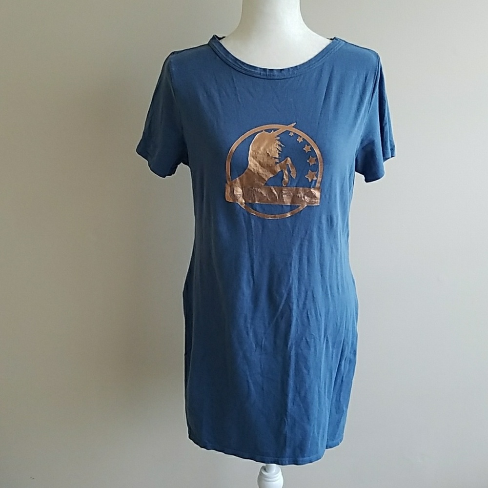 LuLaRoe Small Bronze Unicorn Shirt