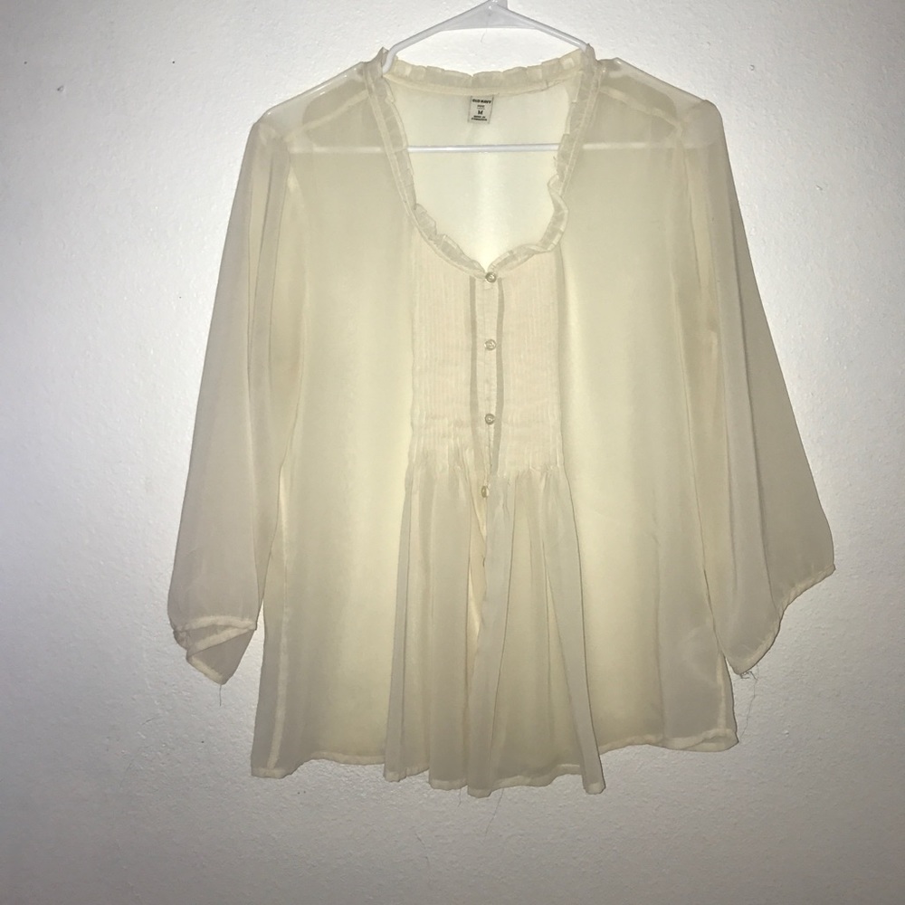 Sheer blouse