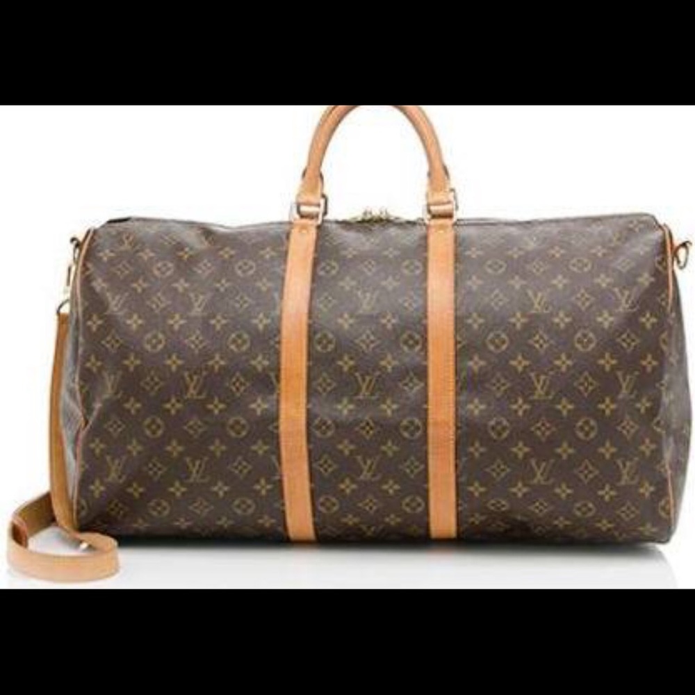 Louis Vuitton Monogram Keepall Bandouliere 55