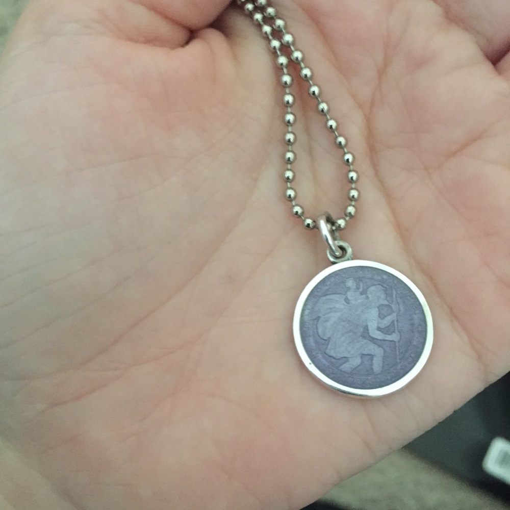 Saint Christophers necklace